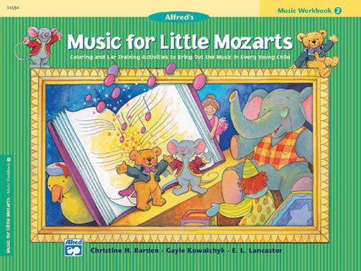 Music for little Mozarts workbook deel 2