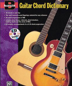 Basix Guitar Chord Dictionary (boek +cd)