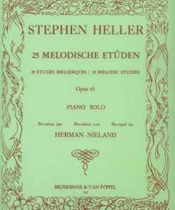 Stephen Heller - 25 melodische etuden Opus 45