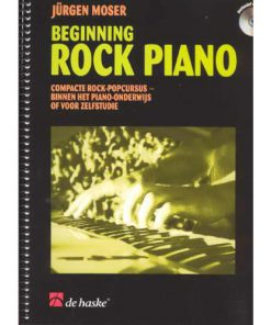 Beginning Rock Piano - Jürgen Moser + CD