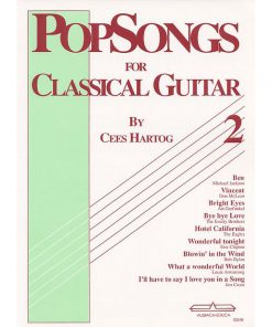 Popsongs for Classical Guitar 2 Cees Hartog