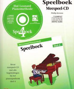 Hal Leonard Pianomethode Speelboek 4 cd
