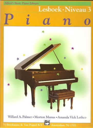 Alfred's Basic Piano Lesboek 3