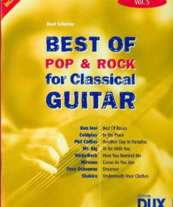 Dux Best of Pop & Rock for Classical Guitar Vol.5