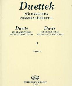 Duettek (Duets for Female Voices) volume 2