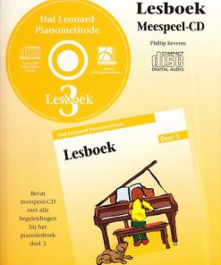 Hal Leonard Pianomethode Lesboek 3 cd