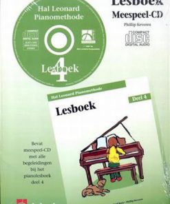 Hal Leonard Pianomethode Lesboek 4 cd
