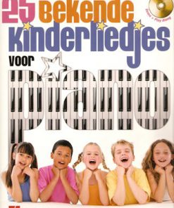 25 bekende kinderliedjes voor piano + cd