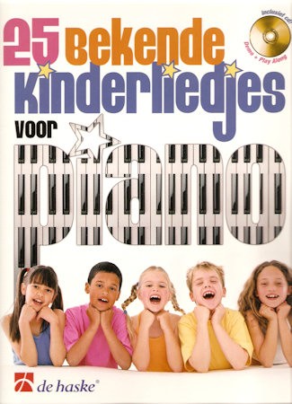 25 bekende kinderliedjes voor piano + cd