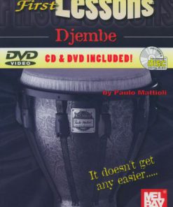 First Lessons Djembe +cd & dvd