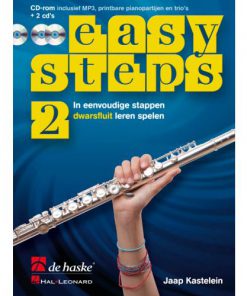 Easy steps 2 dwarsfluit +cd - kastelein